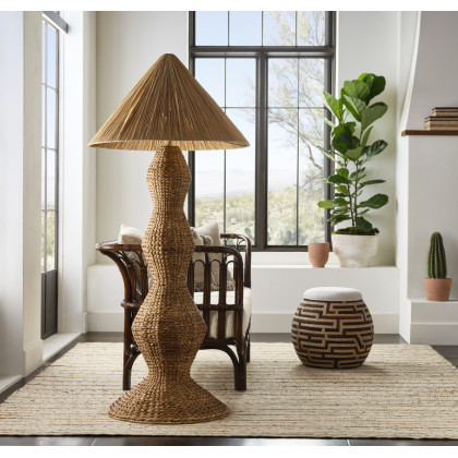 Wildwood - Calusa Stool in Brown/Natural