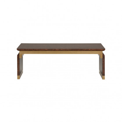 Wildwood - Gion Cocktail Table in Mappa Burl/Gold