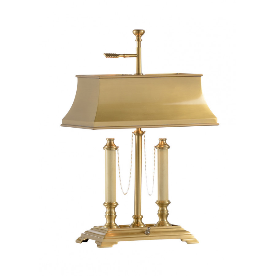 Wildwood - Classic Desk Lamp in Antique Patina, Brass