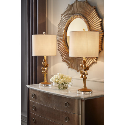 Wildwood - Juliet Lamp in Gold Leaf, Composite