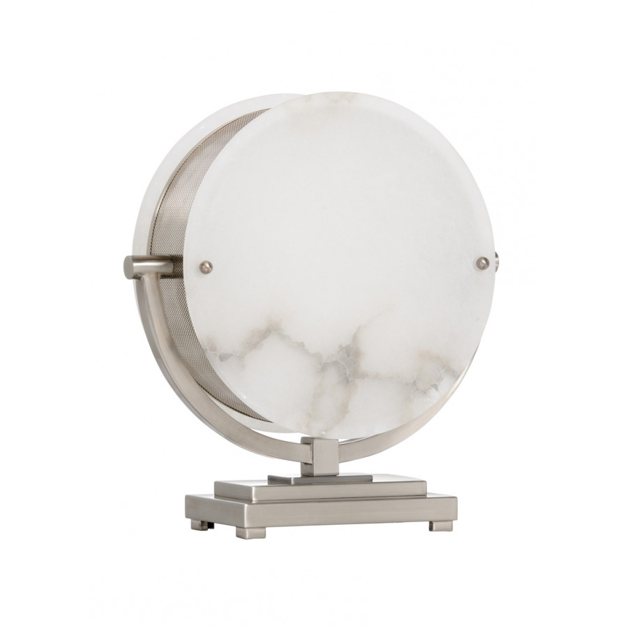 Wildwood - Moon Lamp in Silver