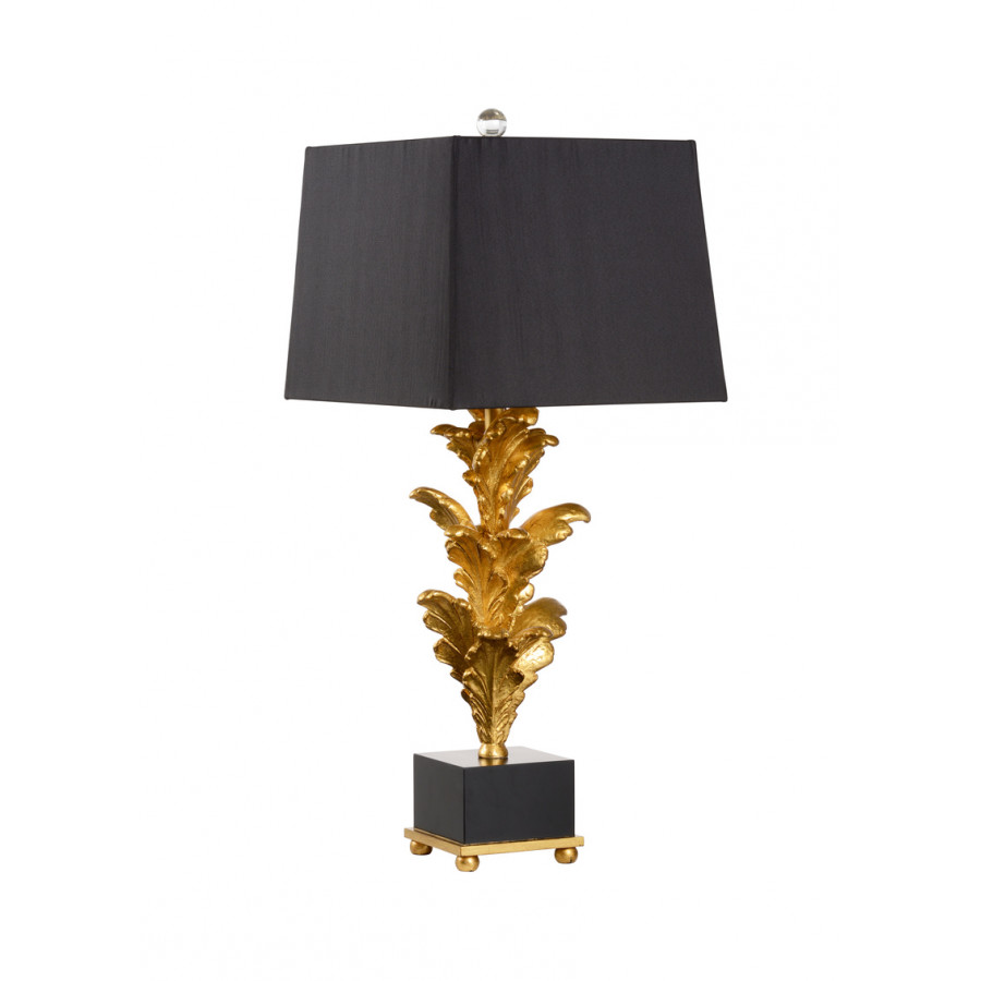 Wildwood - Mar-A-Lago Lamp in Antique Gold Leaf, Composite