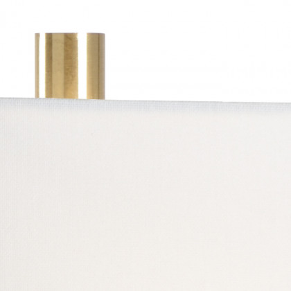 Wildwood - Hapuna Lamp in Cream Glaze, Ceramic/Porcelain
