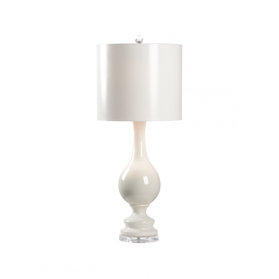 Wildwood Chantilly Lace Lamp - White Shade