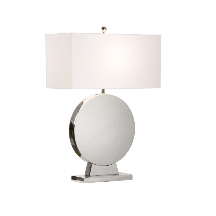 Whiteline Aston Lamp in Polished Nickel