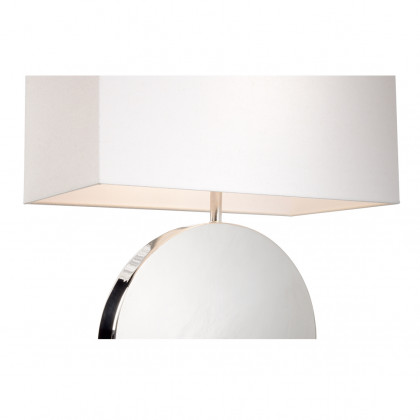 Whiteline Aston Lamp in Polished Nickel