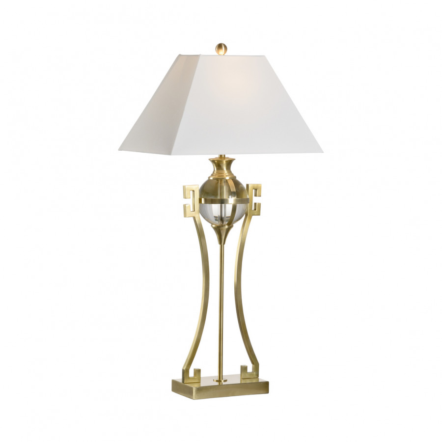 Wildwood - Crystal Keeper Lamp in Gold
