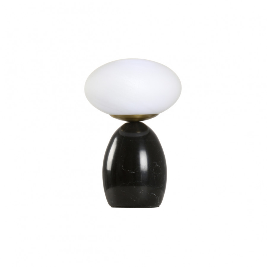 Wildwood - Cremini Lamp in White, Glass