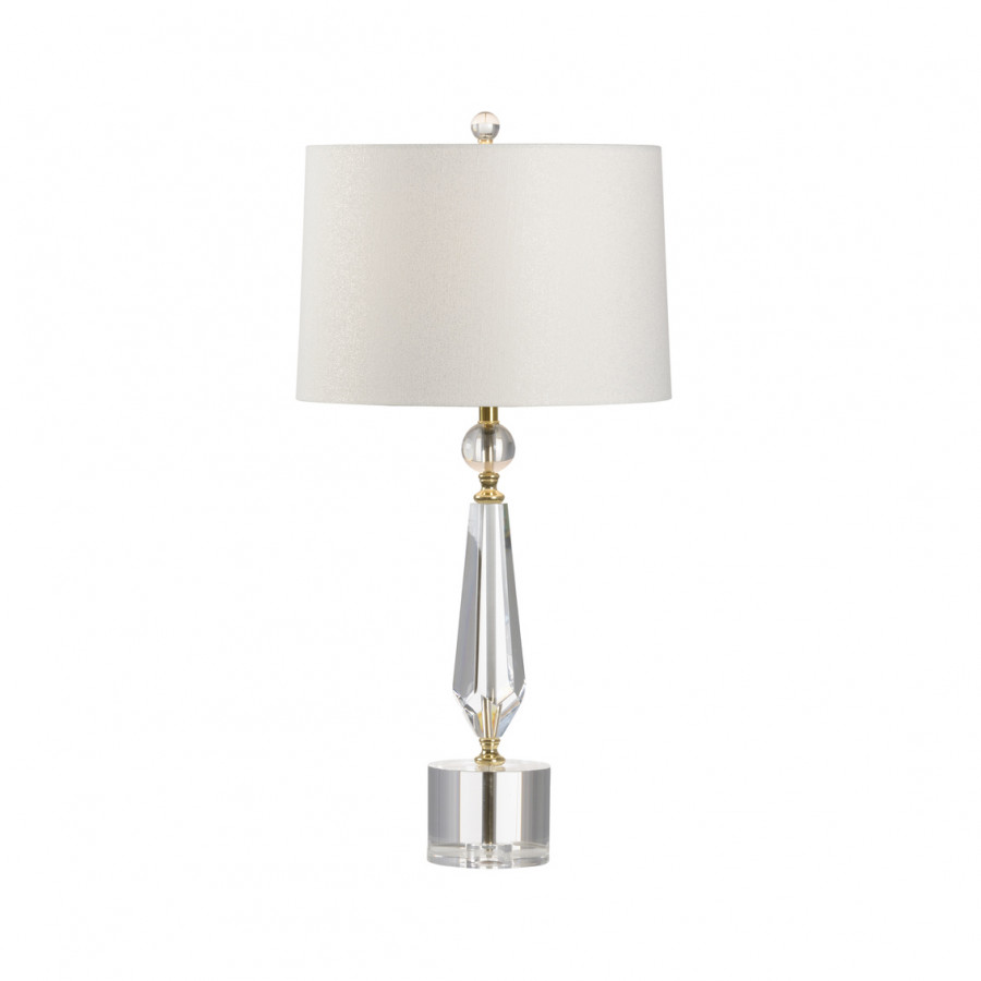 Wildwood - Pompano Lamp in Clear/Polished, Acrylic