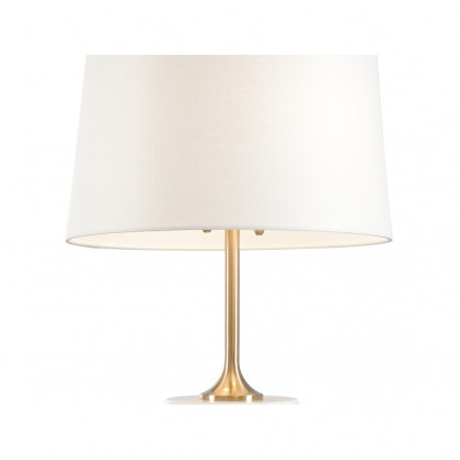 Wildwood - Ancona Lamp in Coffee Bronze/Natural Carrera, Iron