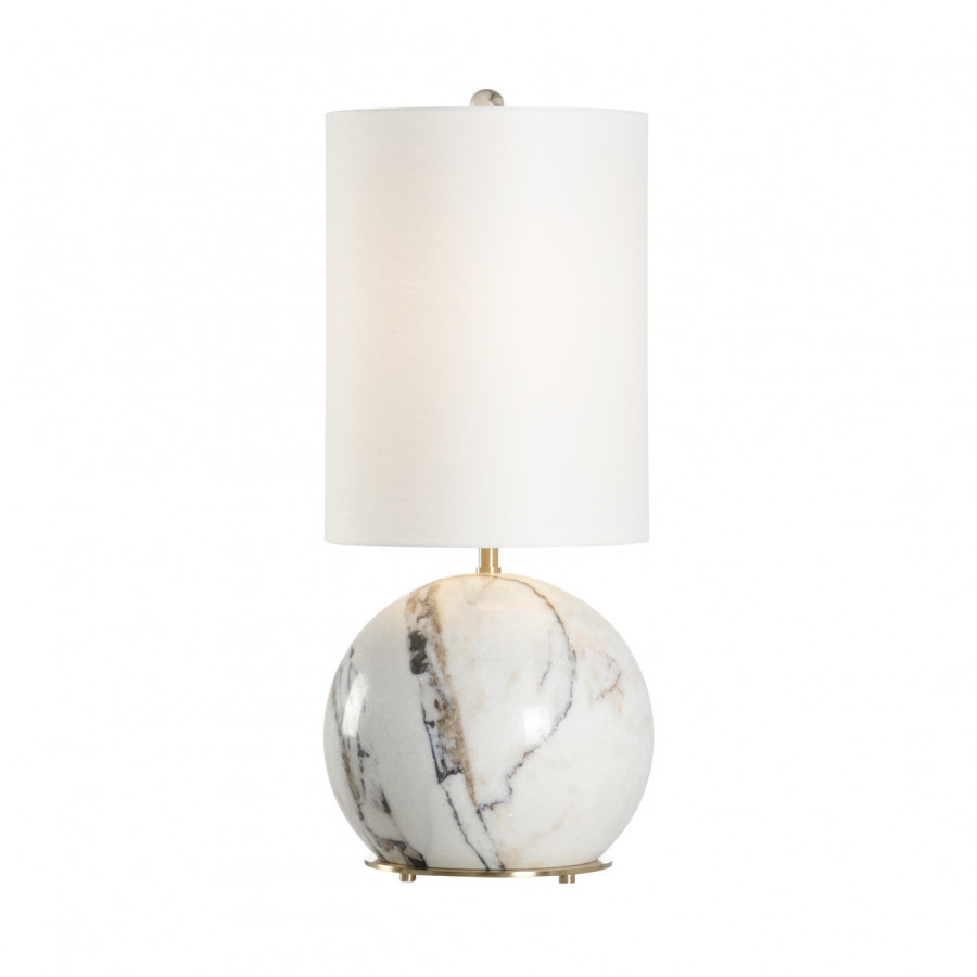 Wildwood - Andria Lamp in Natural Carslan, Marble