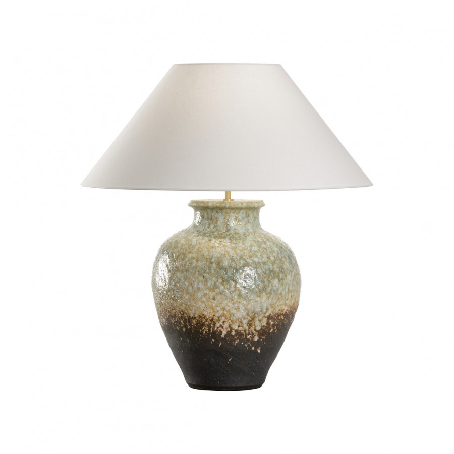 Wildwood - Daichi Table Lamp in Shiga/Brown/Green
