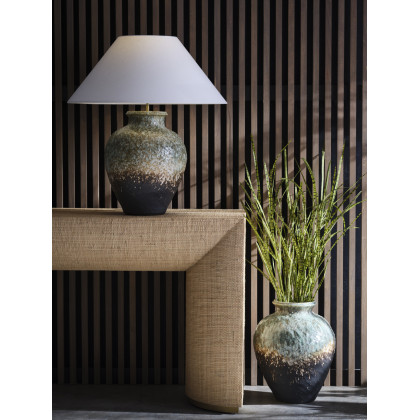 Wildwood - Daichi Table Lamp in Shiga/Brown/Green