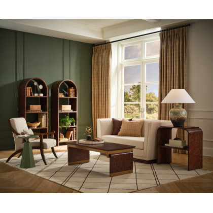 Wildwood - Daichi Table Lamp in Shiga/Brown/Green