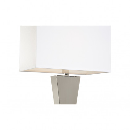 Wildwood - Sterling Lamp in Polished Nickel/Crystal White, Metal