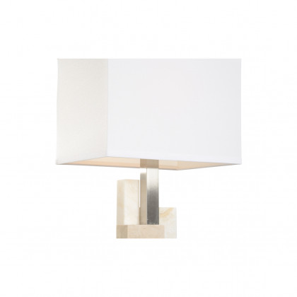 Wildwood - Breuer Lamp in Brushed Nickel/Natural White, Iron