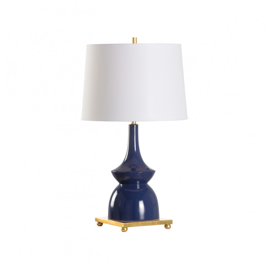 Wildwood Bobbi Lamp - Cadet Blue
