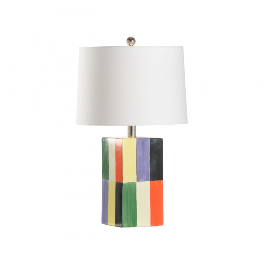 Wildwood - Carlton Lamp in Hand Painted, Ceramic/Porcelain
