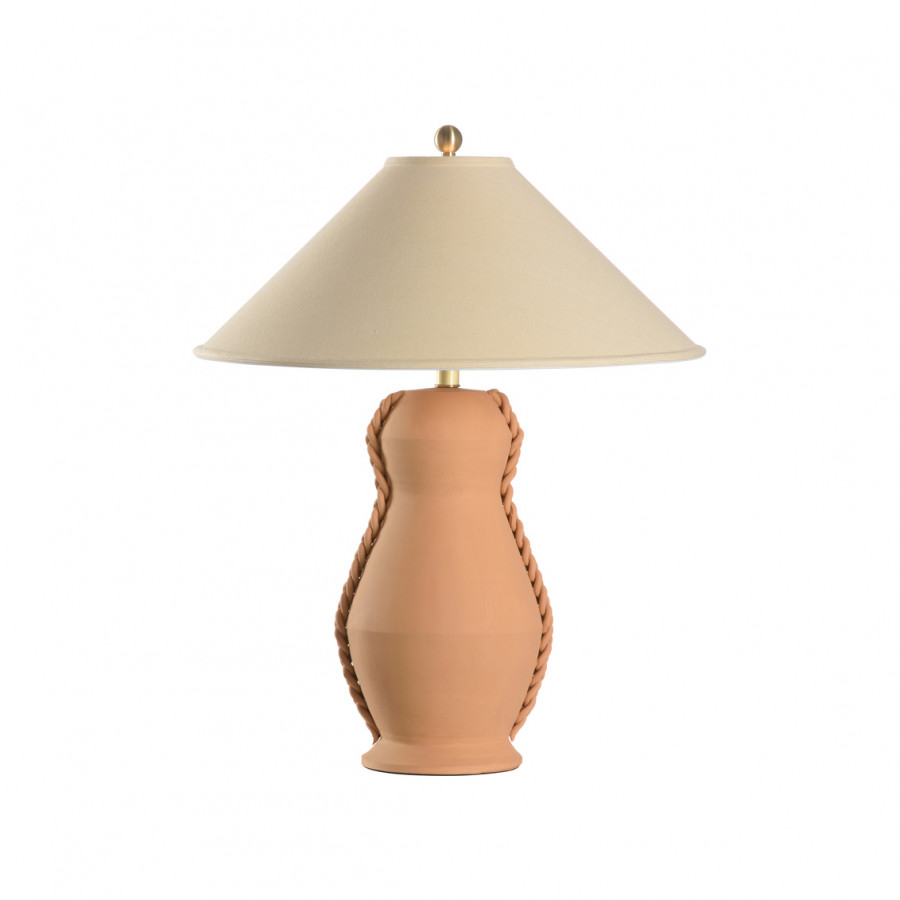 Wildwood - Cruz Table Lamp in Terracotta, Small