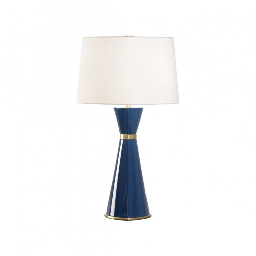 Wildwood Zuri Table Lamp - Blue/Antique Brass