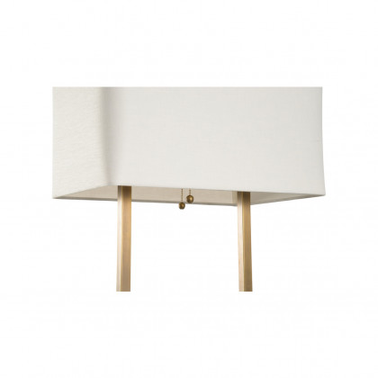 Wildwood - Paris Table Lamp in Natural Green/Antique Brass