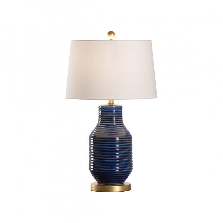 Wildwood - Lydia Lamp in Blue Glaze