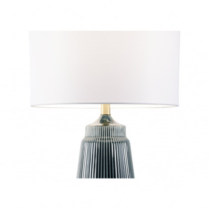 Wildwood - Penelope Lamp in Deep Teal Glaze