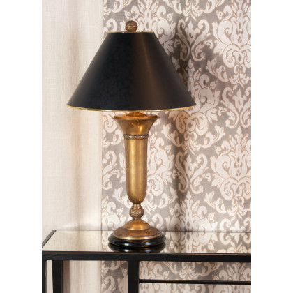 Wildwood - Cedric Lamp in Rubbed Patina, Brass
