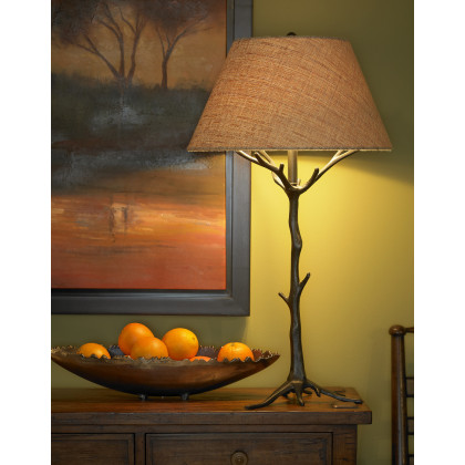Wildwood Sprig'S Promise Lamp - Bronze