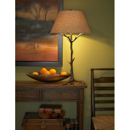 Wildwood Sprig'S Promise Lamp - Bronze