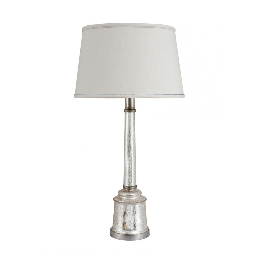 Wildwood - Jacqueline Lamp in Clear/Crackled, Glass