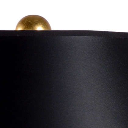 Wildwood Lilith Lamp - Black, Gold Leaf
