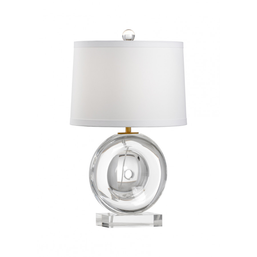 Wildwood - Deluca Lamp in Clear, Crystal