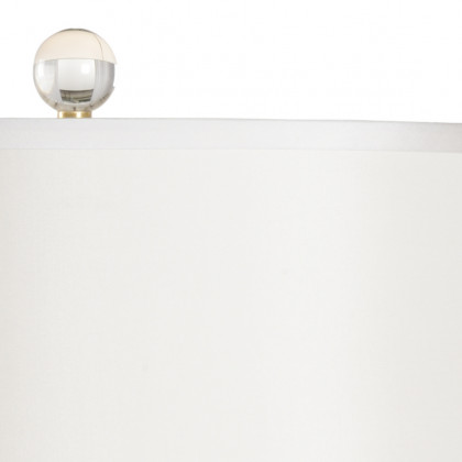 Wildwood - Hadid Lamp in Clear/Antique, Crystal