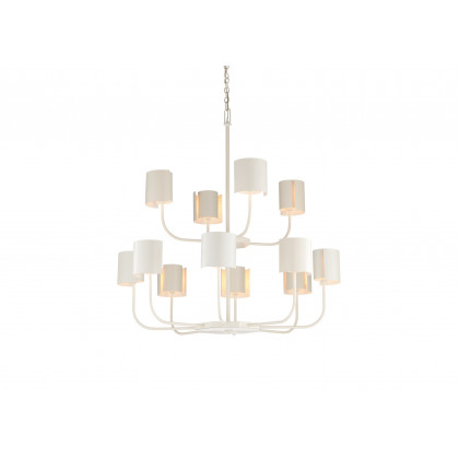 Wildwood Castle Yard Chandelier (Dbl) - White
