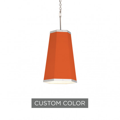 Wildwood High Street Hexagon Pendant - White
