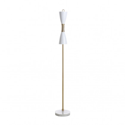 Wildwood - Ada Floor Lamp in Antique/White, Large