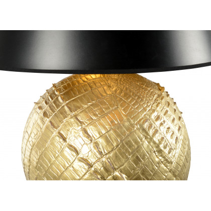 Wildwood Ally Lamp - Gold Leaf, Ceramic/Porcelain