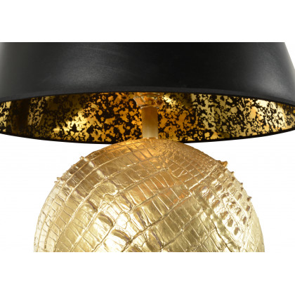 Wildwood Ally Lamp - Gold Leaf, Ceramic/Porcelain
