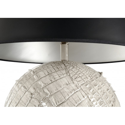 Wildwood Ally Lamp - Cream/Gray Glaze, Ceramic/Porcelain