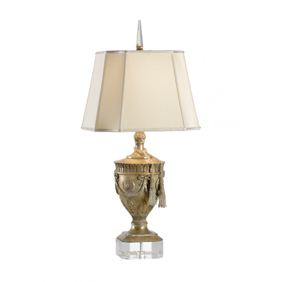 Wildwood - Athena Lamp in Champagne