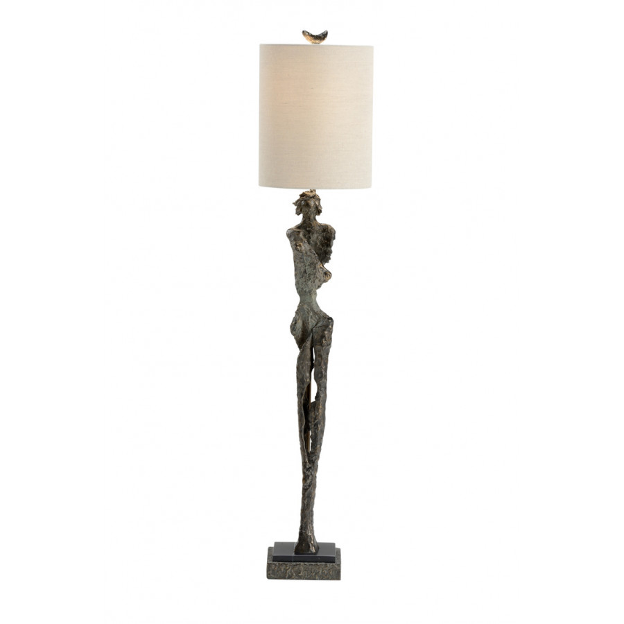 Wildwood - Gertrude Lamp in Dark Bronze, Composite