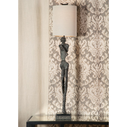 Wildwood - Gertrude Lamp in Dark Bronze, Composite