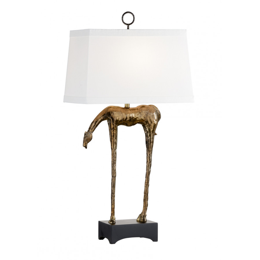 Wildwood - Homer Lamp in Antique Gold, Composite