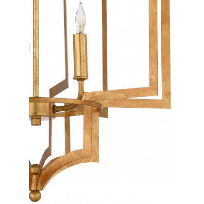 Wildwood Dover Chandelier - Gold