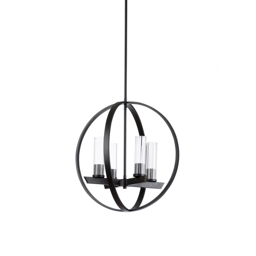 Wildwood - Dylan Chandelier in Bronze, Small