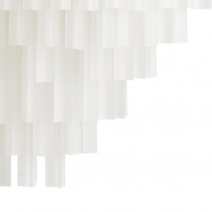 Wildwood - Fenning Chandelier in Polished Nickel/Frosted, Large