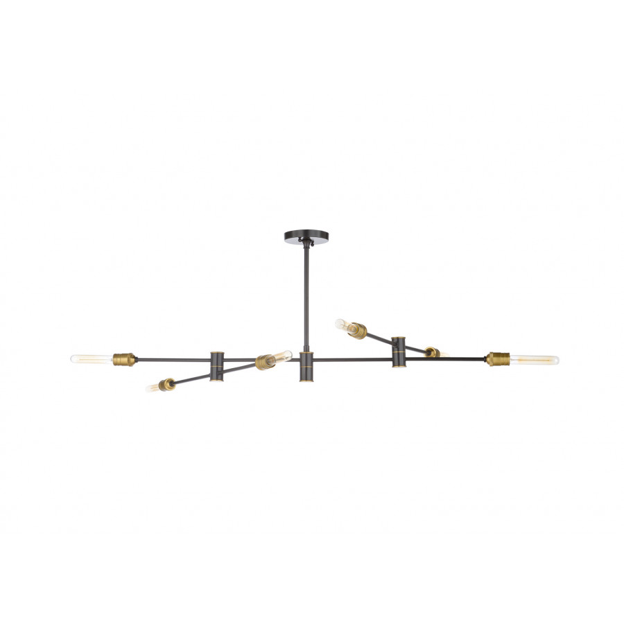 Wildwood Pluton Chandelier - Gunmetal