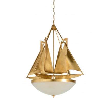 Wildwood Regatta Chandelier - Gold