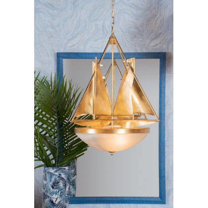 Wildwood Regatta Chandelier - Gold